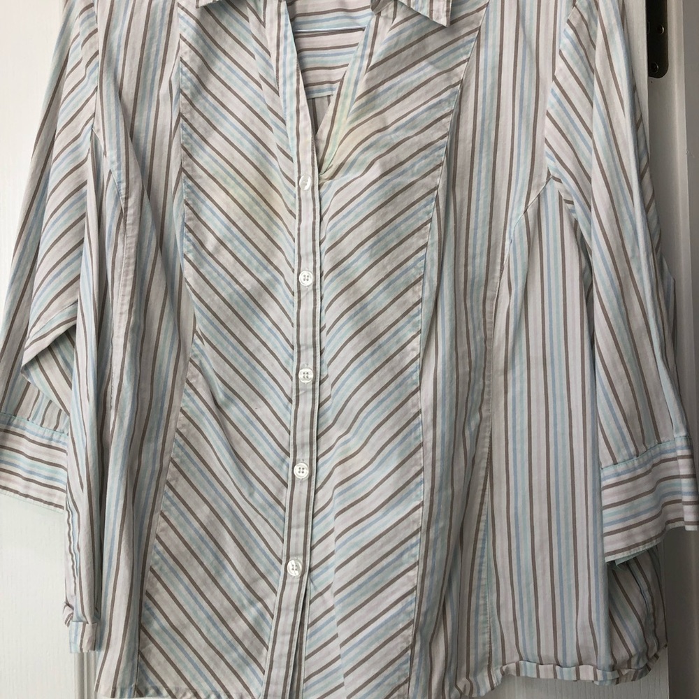 3/4 length sleeve blouse